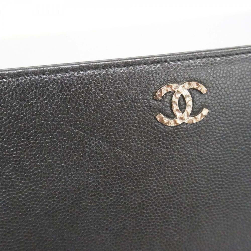 CHANEL Black Leather Wallet - Picture 5 of 9